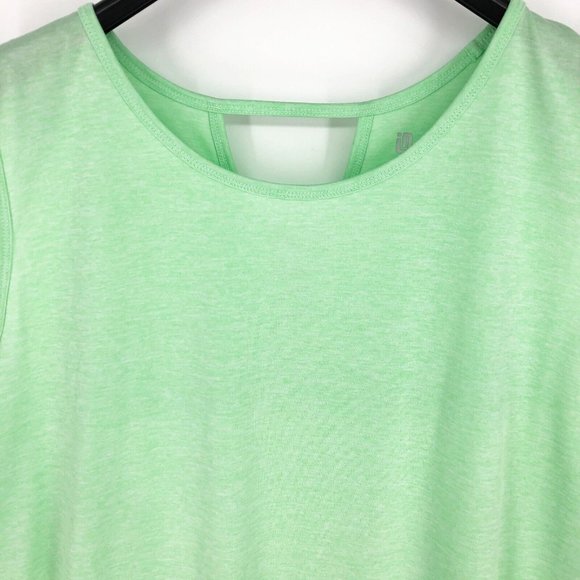 ID Ideology Womens Heathered Keyhole Back Sleeveless ActiveTank Top XS M L 2XL - Picture 3 of 8